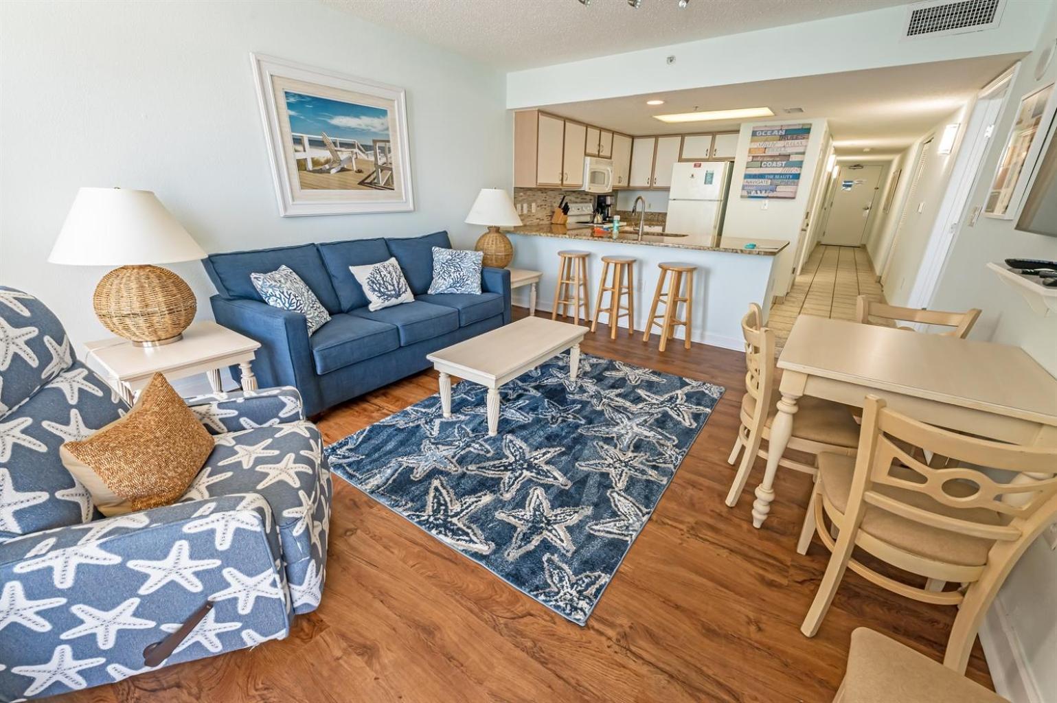 Baywatch Renovated, Unobstructed Oceanfront Views! Hébergement de vacances Myrtle Beach